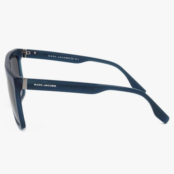 Marc Jacobs Sunglasses Full Rim Blue Rectangular Frame - Picture 3 of 12